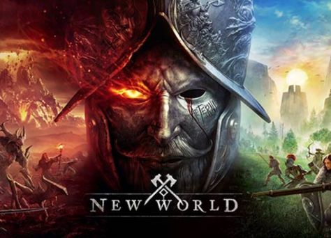 Animated face of man with a helmet on with a new world logo
