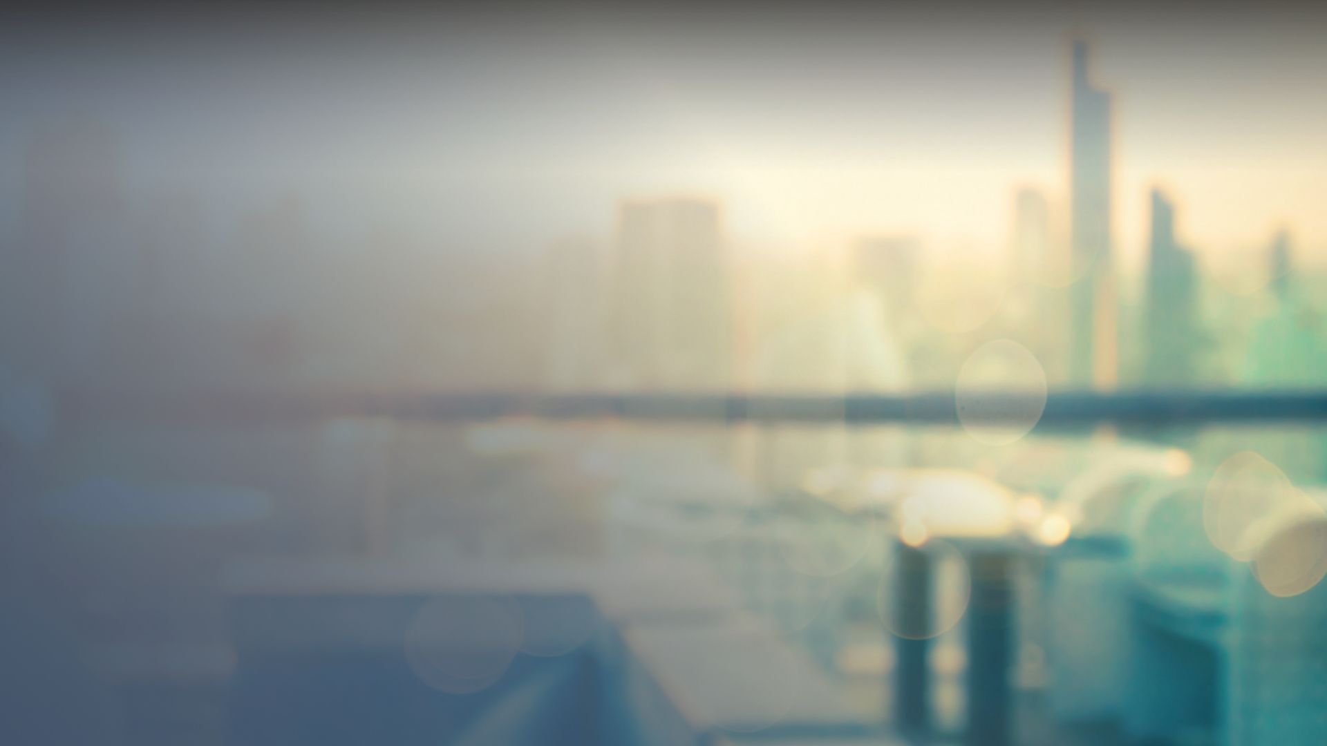 Blurred cityscape