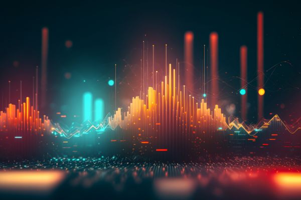 abstract AI image of charts
