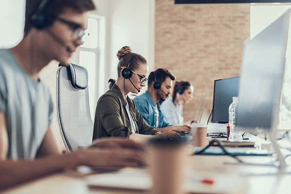 call center employees