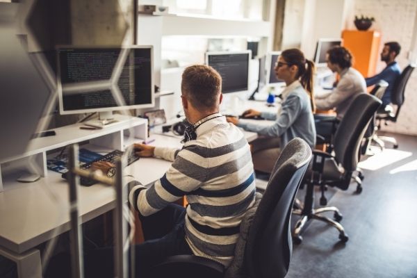 team at work