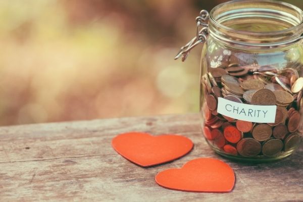 jar with pennies