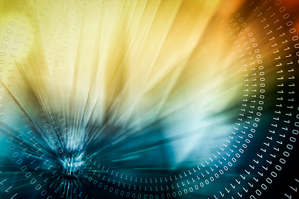 yellow data wave