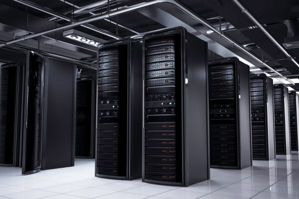 A room full of computer servers