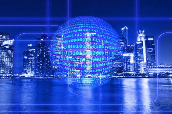 a sphere representing data flow