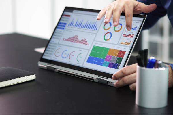 Demonstration of an electronic reporting dashboard