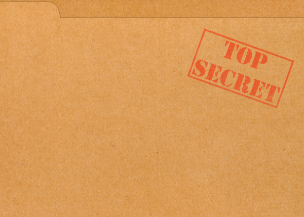 Top Secret folder