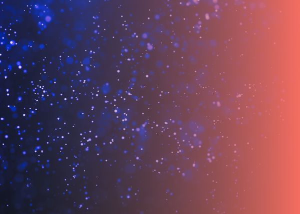 Blue abstract background design with red overlay