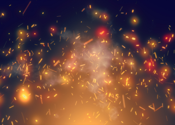 Flame embers 