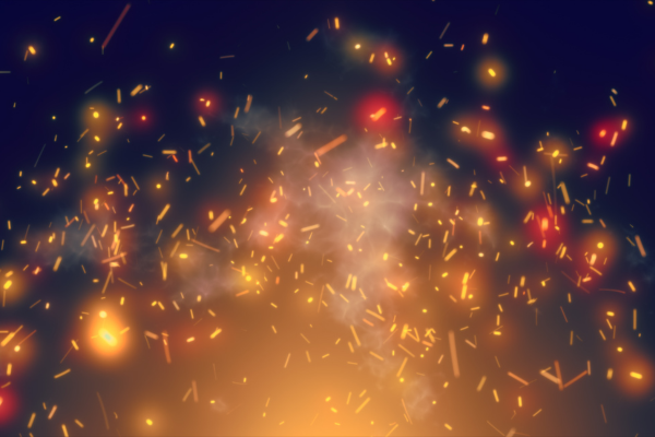 Flame embers 