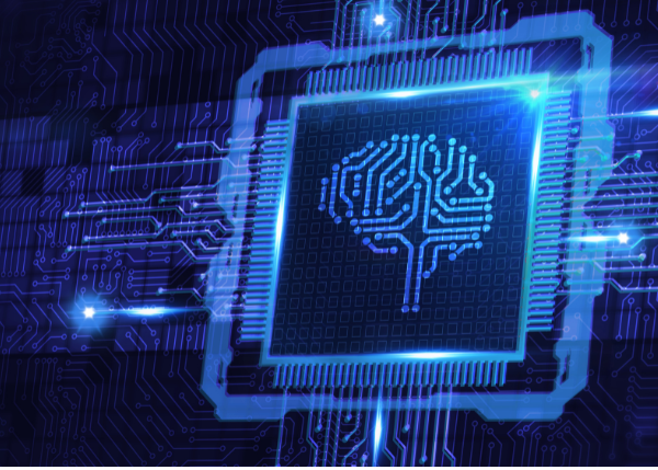 An artificial brain image