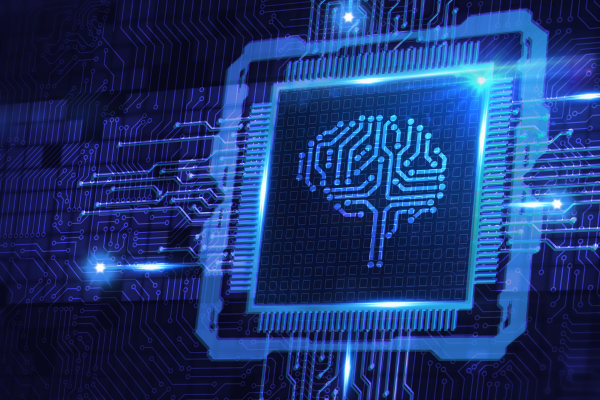 An artificial brain image