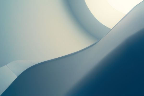 Abstract blue design